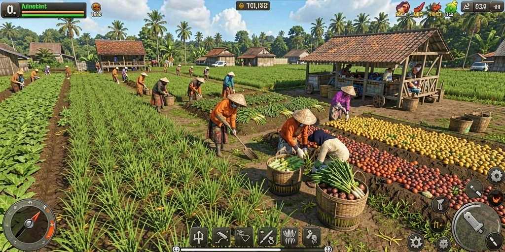 Screenshot aplikasi 8055 menunjukkan antarmuka yang menarik.