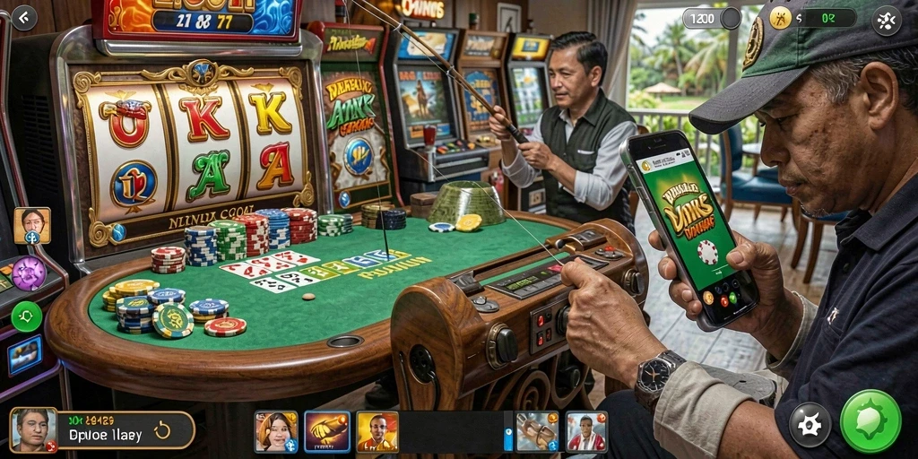 Tampilan antarmuka AGENHOKI yang menarik dan intuitif.