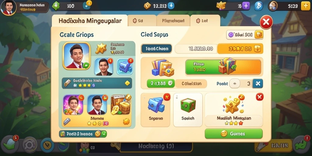 Tampilan antarmuka yang ramah pengguna dan menarik.