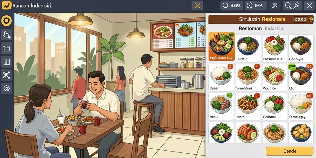 Tampilan antarmuka GENDUT188 yang modern dan menarik.