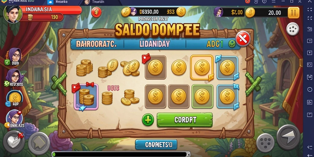 Screenshot permainan slot yang memukau.