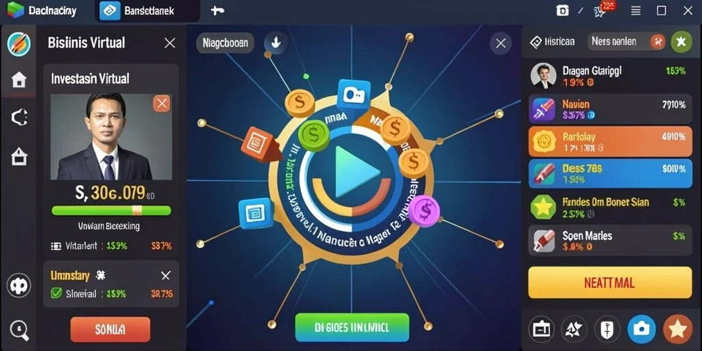Tampilan antarmuka aplikasi yang user-friendly.
