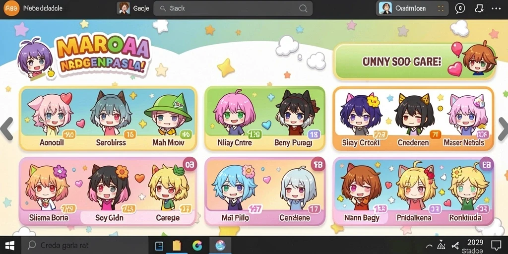 Screenshot menampilkan karakter utama dalam aksi seru.
