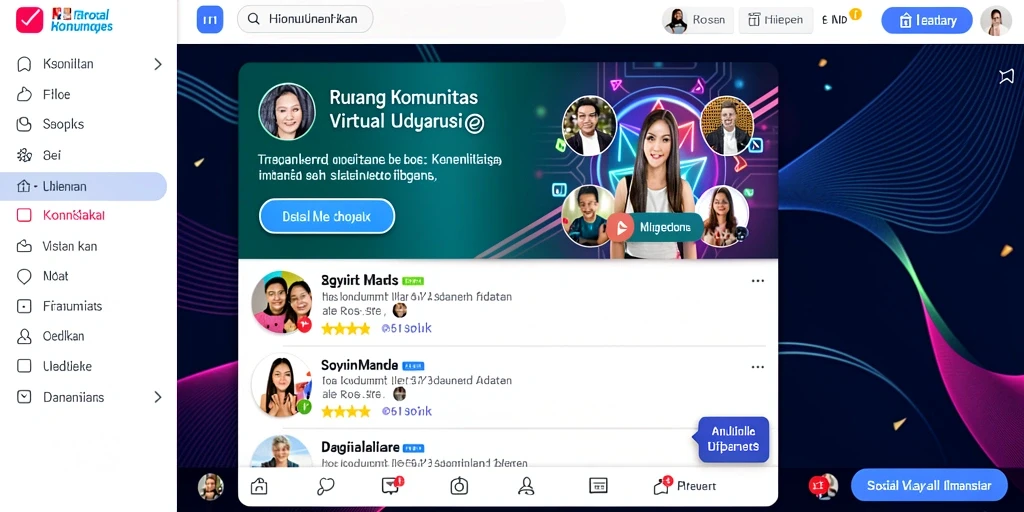 Tampilan antarmuka yang menarik dan user-friendly.
