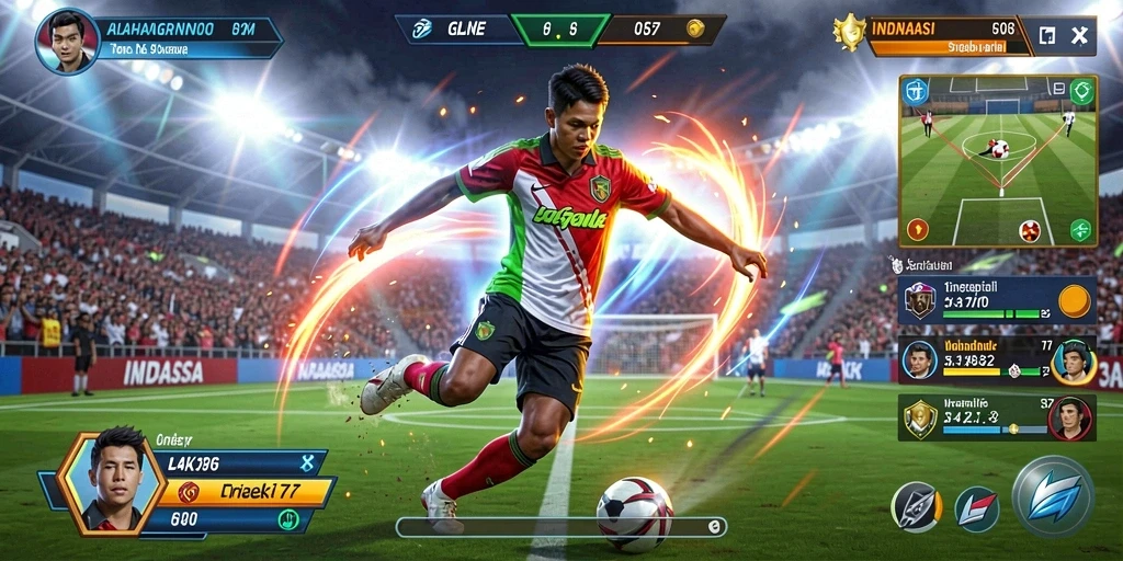 Screenshot menampilkan tampilan utama game RVIP3 yang menarik.