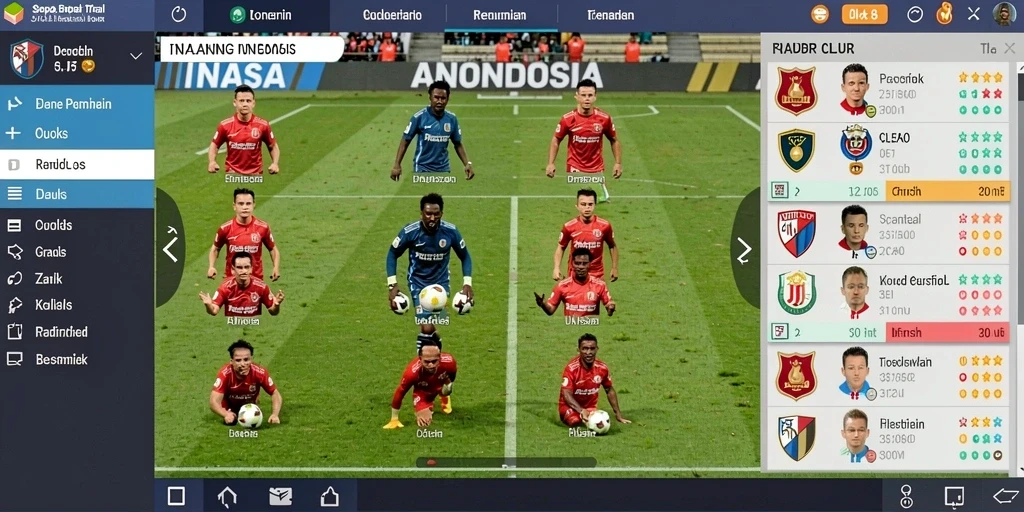 Screenshot menunjukkan tampilan karakter utama yang dinamis.