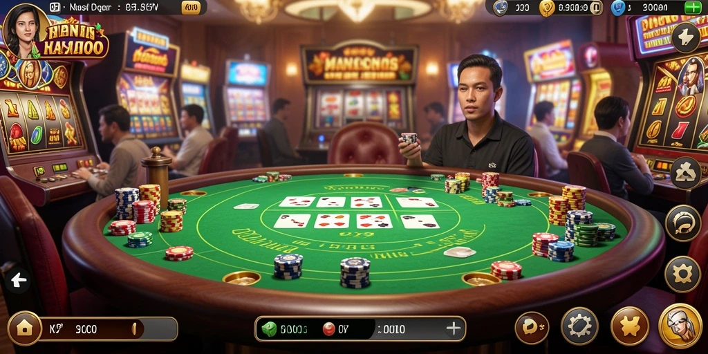 Tampilan utama aplikasi T6 yang menarik dan user-friendly.